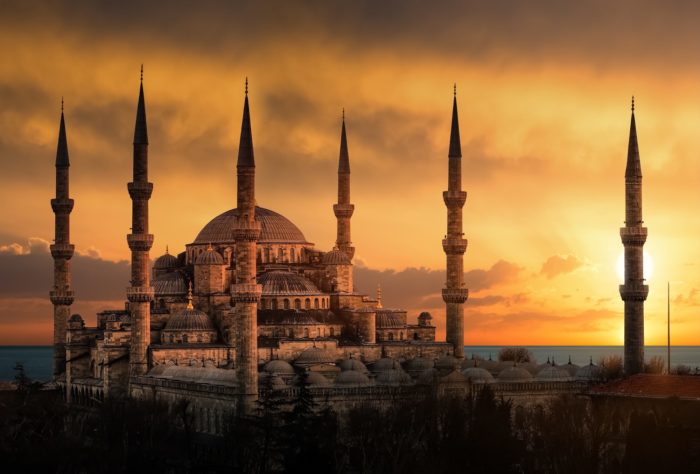 photo-workshop-adventures-blue-mosque-Istanbul-sunset The Blue Mosque during sunset in Istanbul