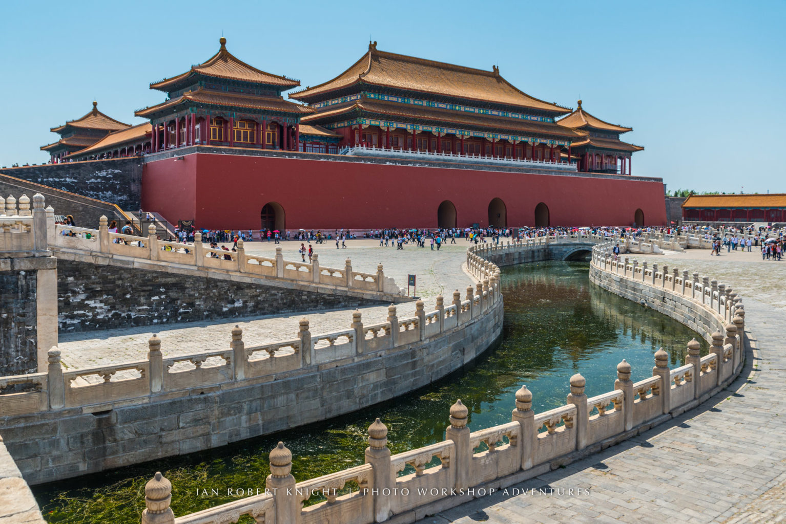 Main gate of the Palace Museum in Beijing