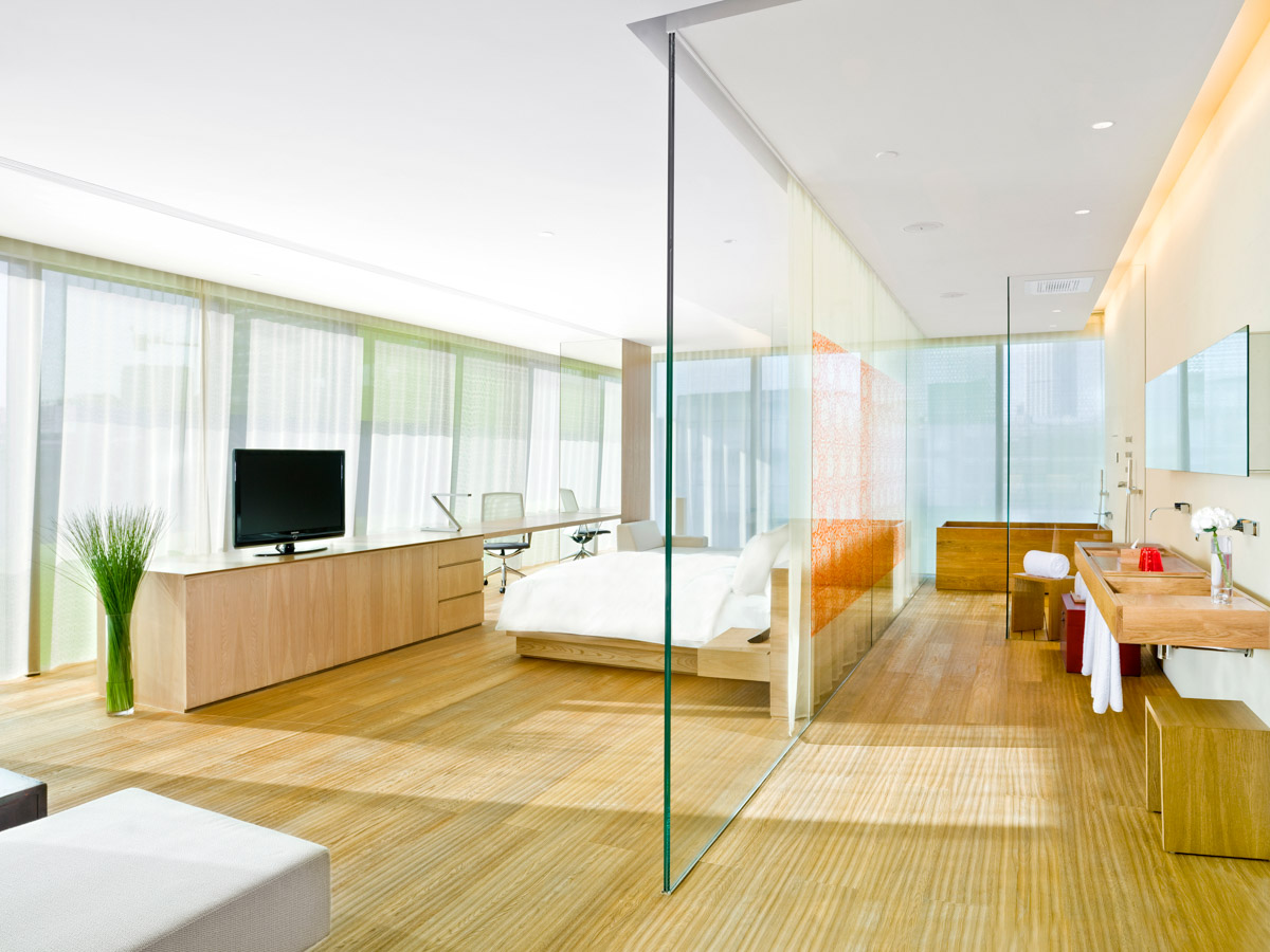 Studio interior of Opposite House in Beijing