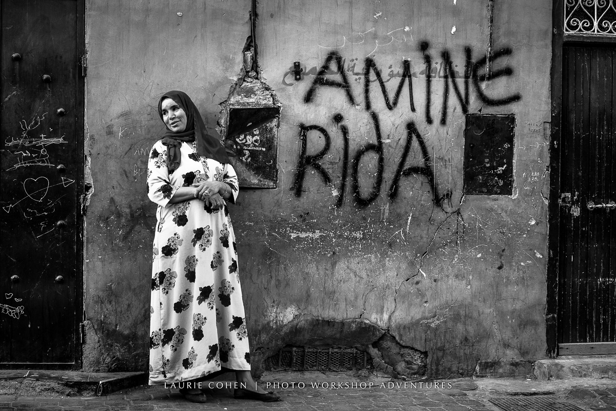 Street photography in Morocco.