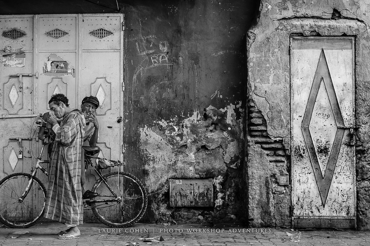Street photography in Morocco.
