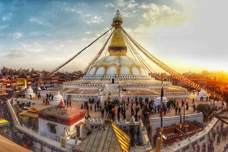 Boudhanath Temple in Kathmandu