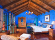 Photo of the interior of the Santa Catarina master suite in Casa Palopó, Guatemala.