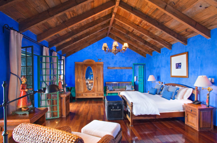 casa-palopo-St-Catarina-thinkorange Photo of the interior of the Santa Catarina master suite in Casa Palopó, Guatemala.