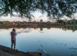 Photo of Angkor Wat moat, in Cambodia, by Ian Robert Knight