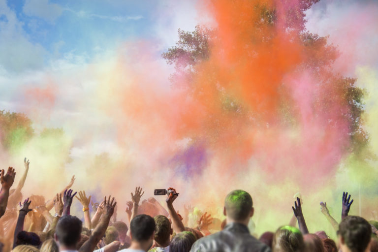 Photo of Holi Festival in India.