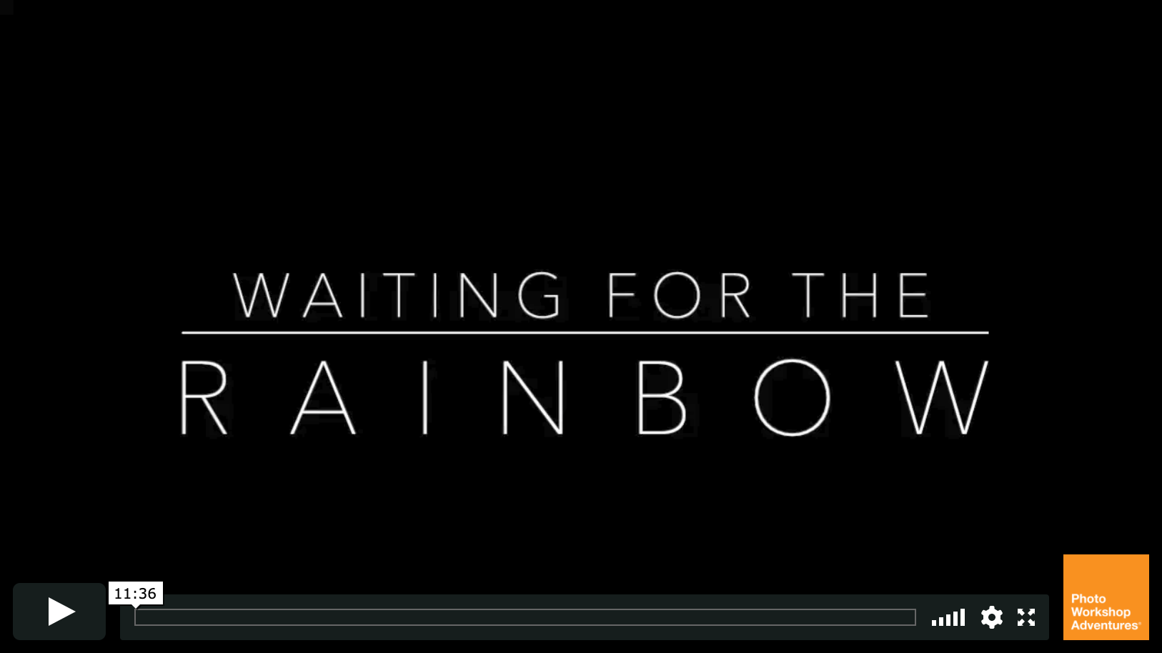 Waiting For The Rainbow Think Orange